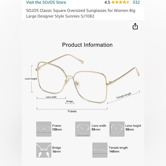 Fake Grandma Glasses - Picture 4 of 5